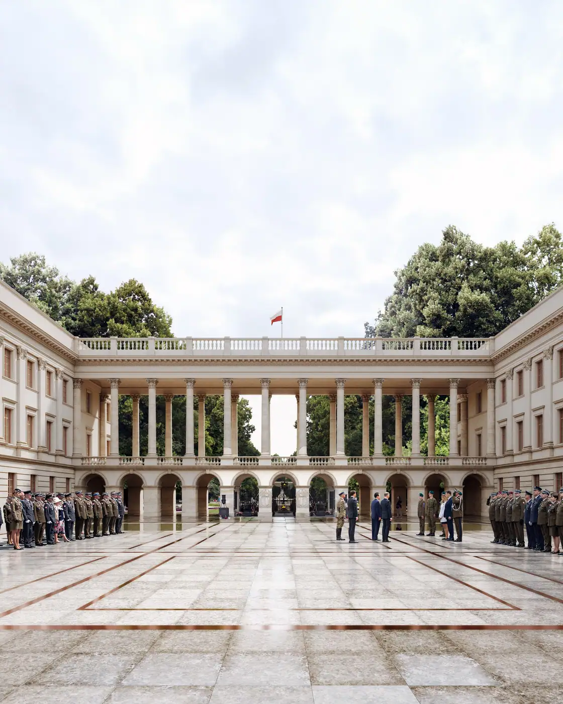 Reconstruction of the Saxon Palace in Warsaw